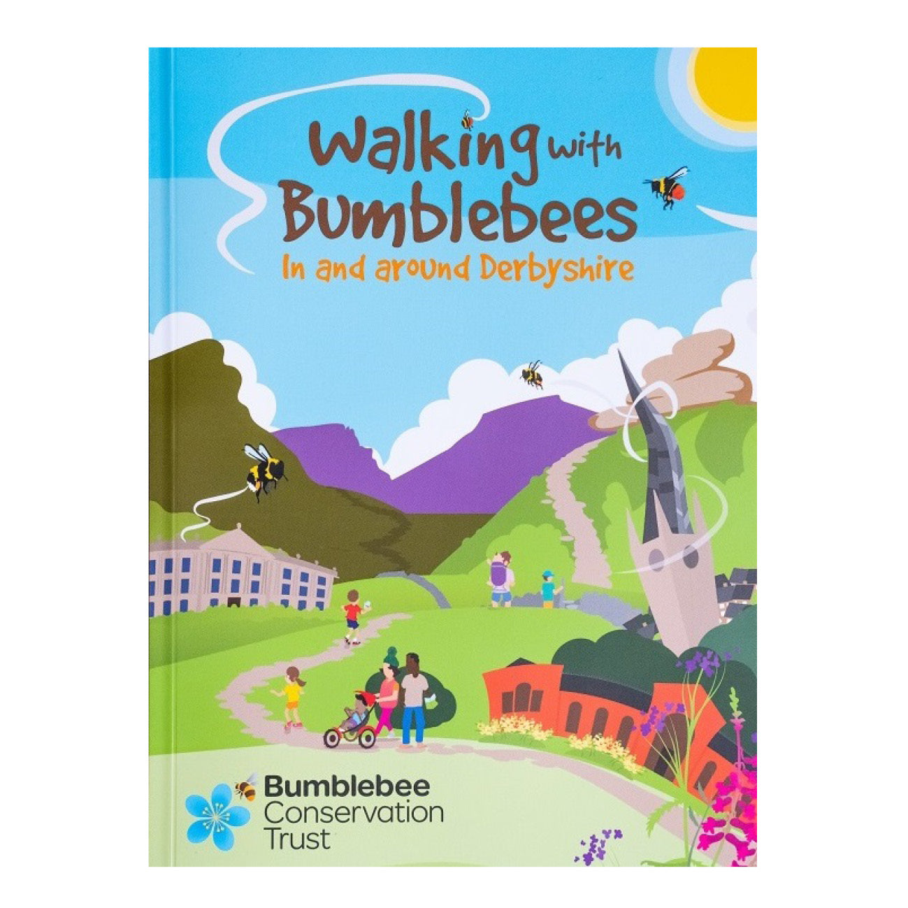 Walking with bumblebees in and around Derbyshire