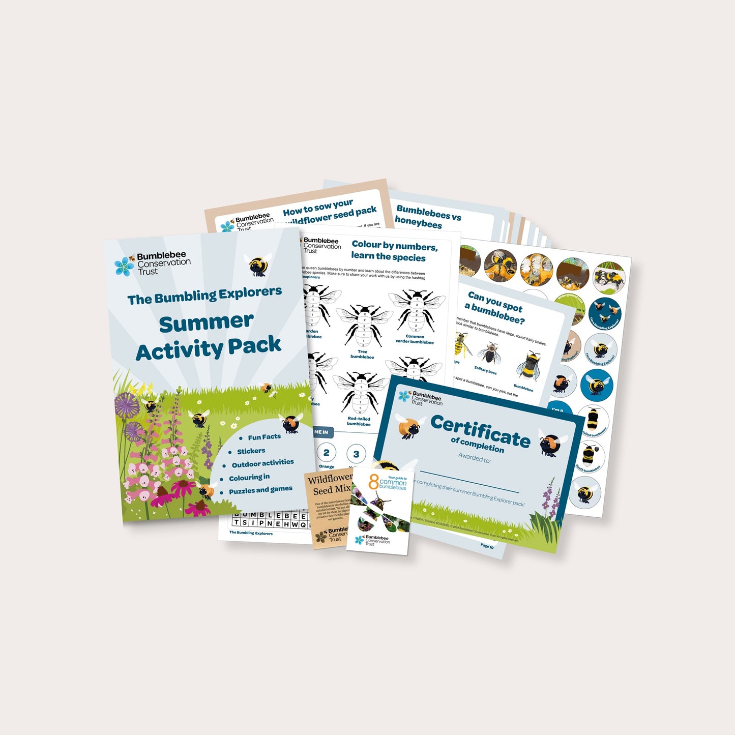 Bumbling Explorers - printed pack